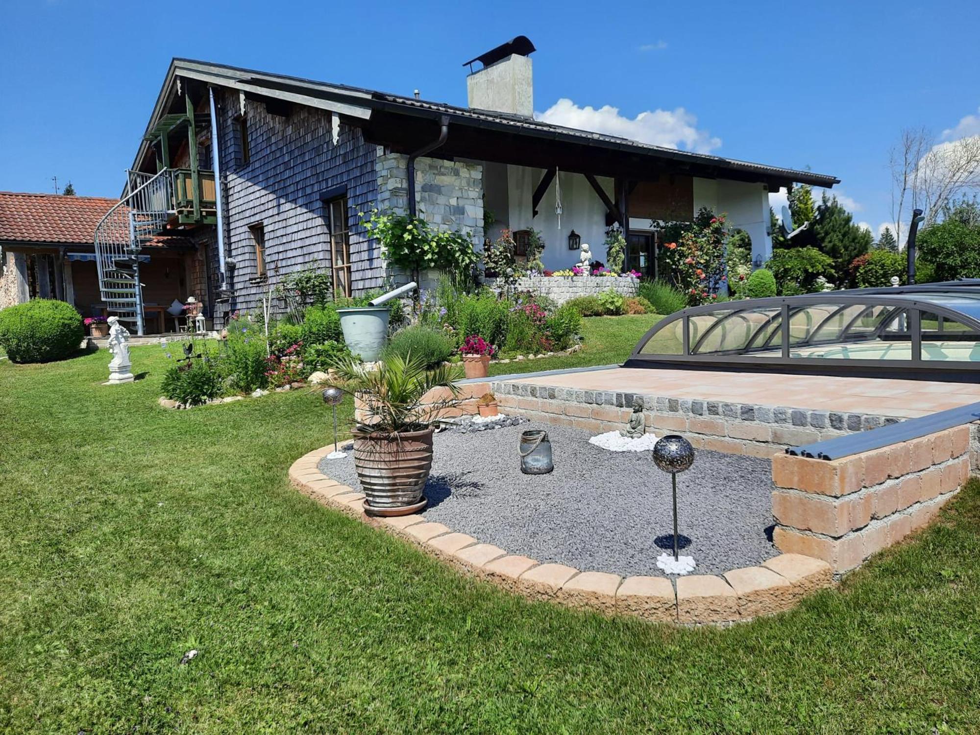 Ferienwohnung Am Wirtshof Siegsdorf Exteriör bild