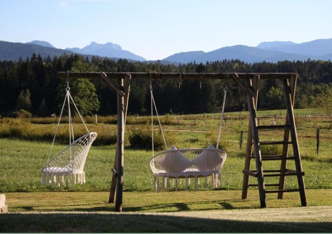 Ferienwohnung Am Wirtshof Siegsdorf Exteriör bild