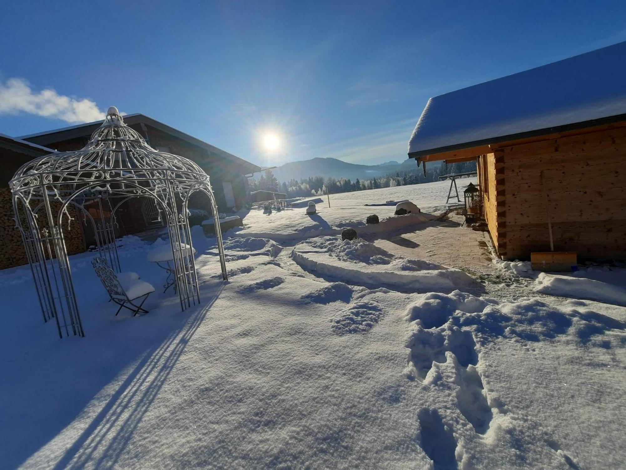 Ferienwohnung Am Wirtshof Siegsdorf Exteriör bild