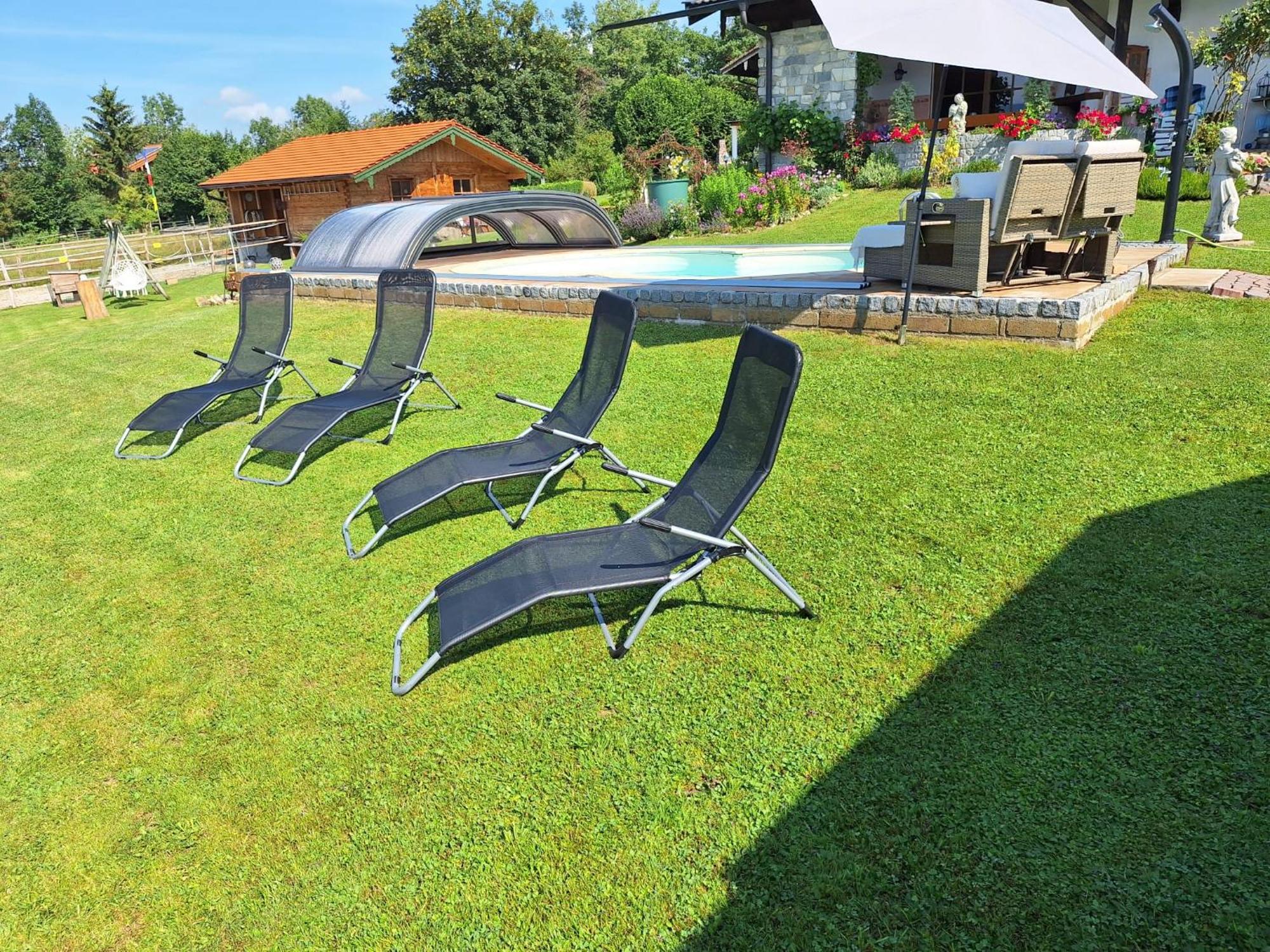 Ferienwohnung Am Wirtshof Siegsdorf Exteriör bild