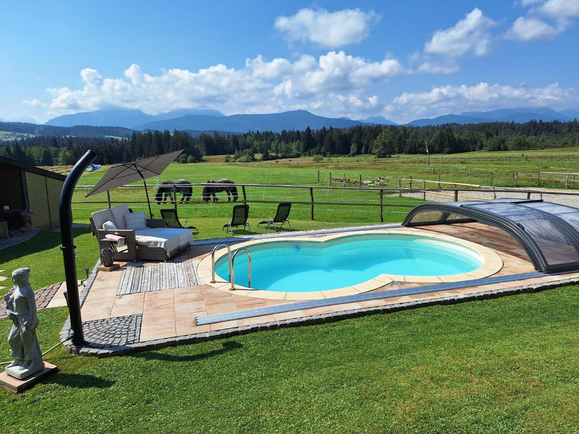 Ferienwohnung Am Wirtshof Siegsdorf Exteriör bild