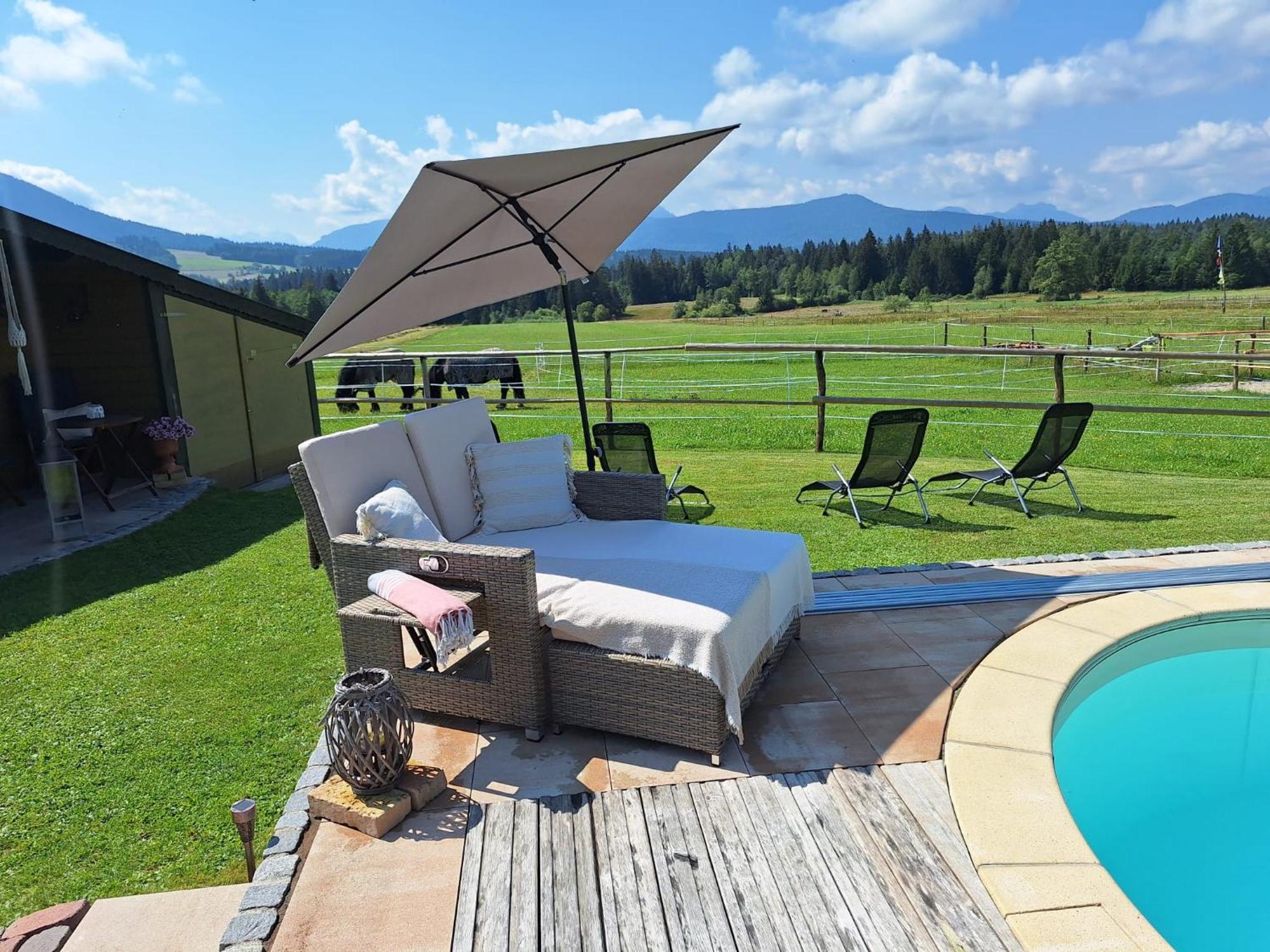 Ferienwohnung Am Wirtshof Siegsdorf Exteriör bild
